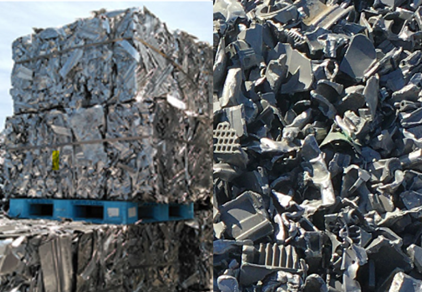 旧国鉄ゴミ箱アルミニュウム