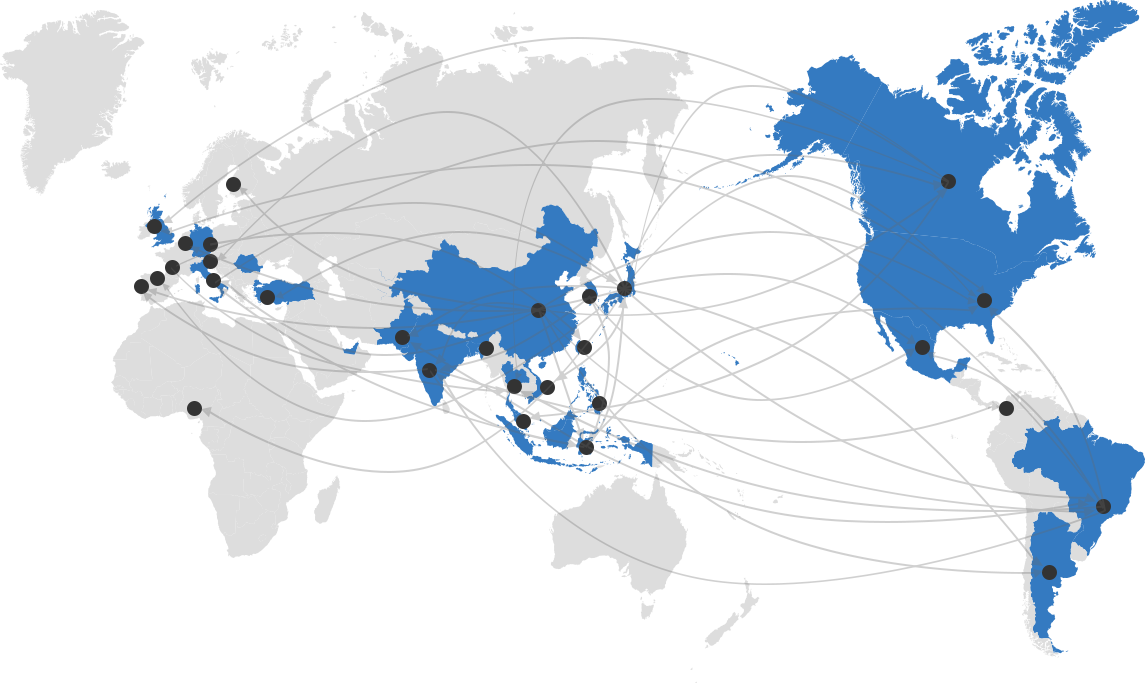 Honda Trading’s Global Network