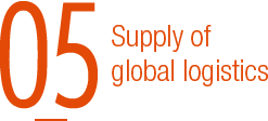 Supply of global logistics