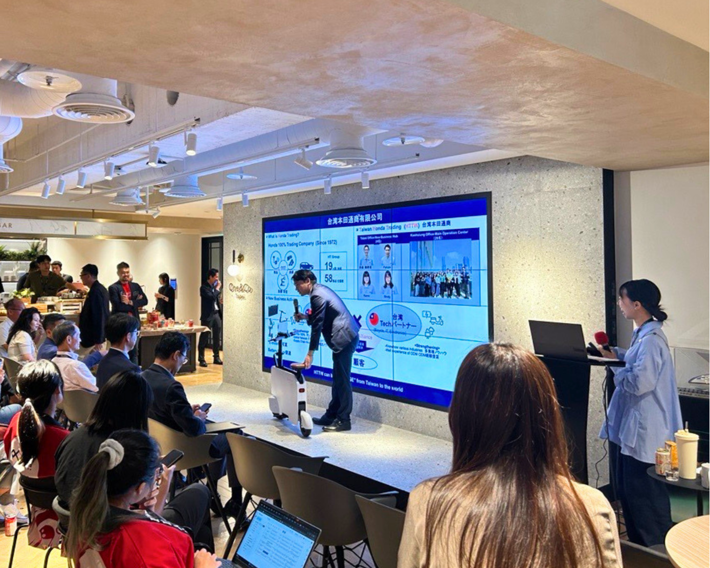 Participated in the 2nd Anniversary Pitch Event at One&Co Taipei